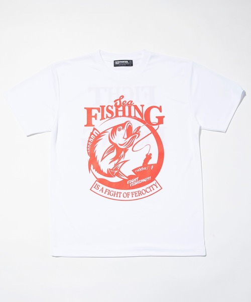 reversal.dogi.design.works(リバーサル・ドーギ・デザイン・ワークス)の「<reversal/リバーサル>TUNA DRY TEE(Tシャツ/カットソー・メンズ・ホワイト/ブラック/ピンク・M/L/2XL/XL)」の4枚目の写真