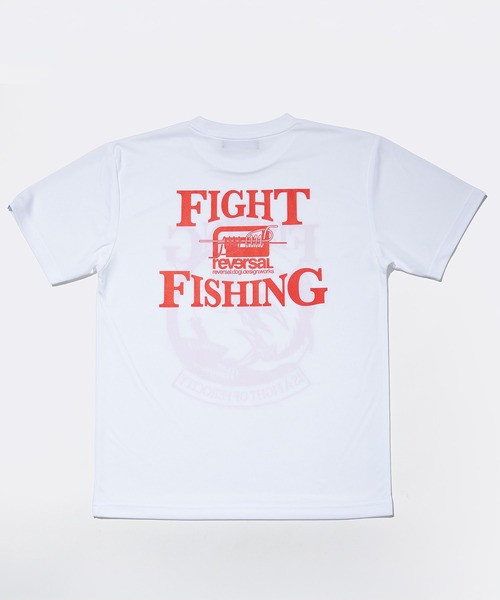 reversal.dogi.design.works(リバーサル・ドーギ・デザイン・ワークス)の「<reversal/リバーサル>TUNA DRY TEE(Tシャツ/カットソー・メンズ・ホワイト/ブラック/ピンク・M/L/2XL/XL)」の5枚目の写真