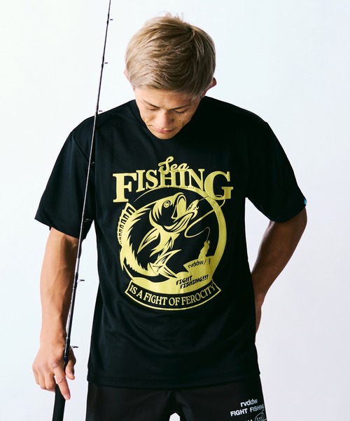 reversal.dogi.design.works(リバーサル・ドーギ・デザイン・ワークス)の「<reversal/リバーサル>TUNA DRY TEE(Tシャツ/カットソー・メンズ・ホワイト/ブラック/ピンク・M/L/2XL/XL)」の8枚目の写真
