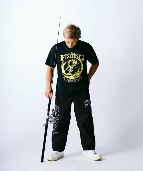reversal.dogi.design.works(リバーサル・ドーギ・デザイン・ワークス)の「<reversal/リバーサル>TUNA DRY TEE(Tシャツ/カットソー・メンズ・ホワイト/ブラック/ピンク・M/L/2XL/XL)」の13枚目の写真