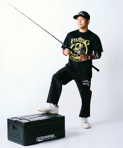 reversal.dogi.design.works(リバーサル・ドーギ・デザイン・ワークス)の「<reversal/リバーサル>TUNA DRY TEE(Tシャツ/カットソー・メンズ・ホワイト/ブラック/ピンク・M/L/2XL/XL)」の15枚目の写真