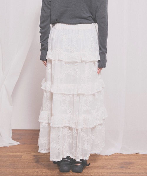 fig London(フィグロンドン)の「Dorothy skirt(スカート・レディース・ホワイト/ブラック・FREE)」の16枚目の写真