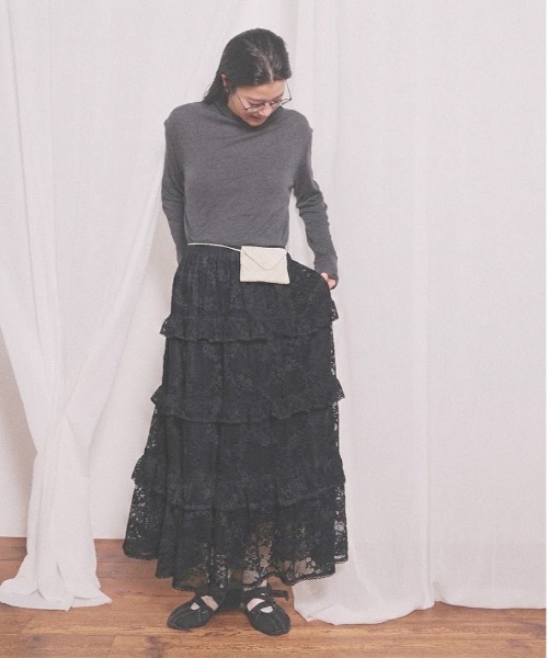 fig London(フィグロンドン)の「Dorothy skirt(スカート・レディース・ホワイト/ブラック・FREE)」の5枚目の写真
