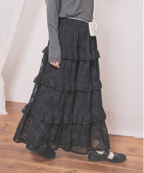fig London(フィグロンドン)の「Dorothy skirt(スカート・レディース・ホワイト/ブラック・FREE)」の11枚目の写真