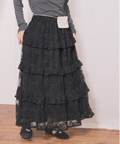 fig London(フィグロンドン)の「Dorothy skirt(スカート・レディース・ホワイト/ブラック・FREE)」の10枚目の写真