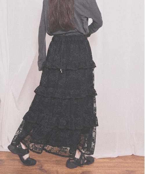fig London(フィグロンドン)の「Dorothy skirt(スカート・レディース・ホワイト/ブラック・FREE)」の12枚目の写真