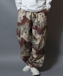 Toucan Surfing（トゥーカンサーフィン）の「【Toucan Surfing】 TC Twill Camouflage Wide Cargo Pants / 【トゥーカンサーフィン】ツイル迷彩ワイドカーゴパンツ カモフラ ミリタリーパンツ メンズ ボトムス ワイドパンツ（カーゴパンツ）」