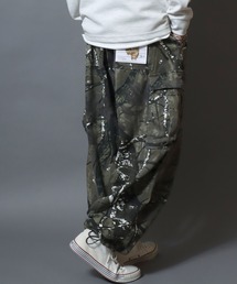 Toucan Surfing（トゥーカンサーフィン）の「【Toucan Surfing】 TC Twill Camouflage Wide Cargo Pants / 【トゥーカンサーフィン】ツイル迷彩ワイドカーゴパンツ カモフラ ミリタリーパンツ メンズ ボトムス ワイドパンツ（カーゴパンツ）」