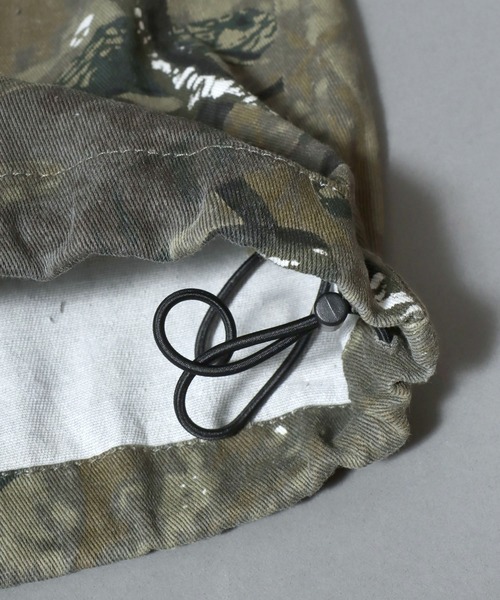 Toucan Surfing(トゥーカンサーフィン)の「【Toucan Surfing】 TC Twill Camouflage Wide Cargo Pants / 【トゥーカンサーフィン】ツイル迷彩ワイドカーゴパンツ カモフラ ミリタリーパンツ メンズ ボトムス ワイドパンツ(カーゴパンツ・メンズ・ベージュ系/カーキ系・M/L/LL)」の7枚目の写真