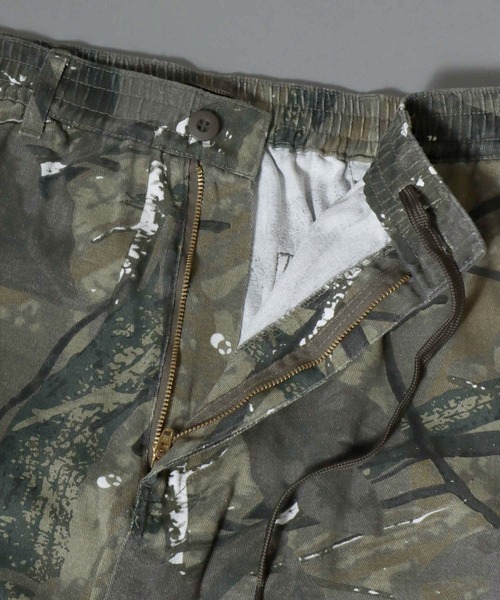 Toucan Surfing(トゥーカンサーフィン)の「【Toucan Surfing】 TC Twill Camouflage Wide Cargo Pants / 【トゥーカンサーフィン】ツイル迷彩ワイドカーゴパンツ カモフラ ミリタリーパンツ メンズ ボトムス ワイドパンツ(カーゴパンツ・メンズ・ベージュ系/カーキ系・M/L/LL)」の14枚目の写真