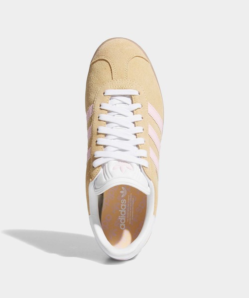 adidas（アディダス）の「オリジナルスゴルフ ウィメンズ ガゼル ゴルフ 【adidas Golf/アディダスゴルフ】（スニーカー・レディース・イエロー・25.0cm/25.5cm/26.0cm/23.0cm/22.5cm/22.0cm/24.0cm/24.5cm/23.5cm）」の4枚目の写真