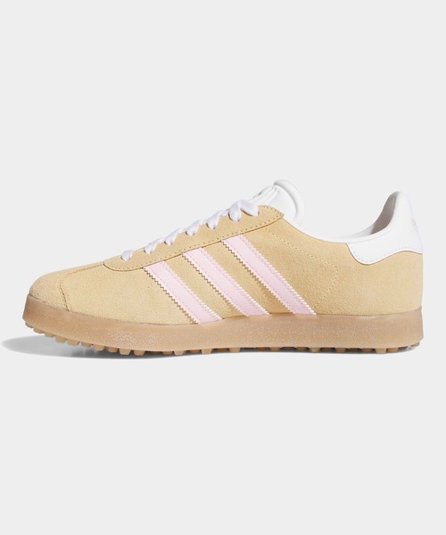 adidas（アディダス）の「オリジナルスゴルフ ウィメンズ ガゼル ゴルフ 【adidas Golf/アディダスゴルフ】（スニーカー・レディース・イエロー・25.0cm/25.5cm/26.0cm/23.0cm/22.5cm/22.0cm/24.0cm/24.5cm/23.5cm）」の6枚目の写真