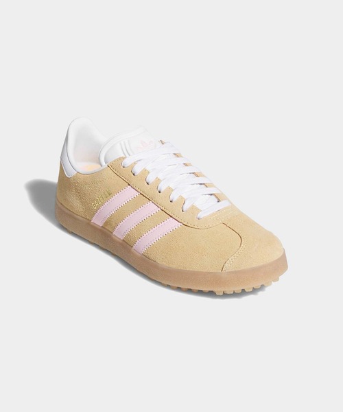 adidas（アディダス）の「オリジナルスゴルフ ウィメンズ ガゼル ゴルフ 【adidas Golf/アディダスゴルフ】（スニーカー・レディース・イエロー・25.0cm/25.5cm/26.0cm/23.0cm/22.5cm/22.0cm/24.0cm/24.5cm/23.5cm）」の7枚目の写真