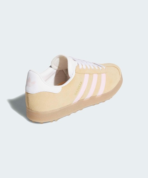 adidas（アディダス）の「オリジナルスゴルフ ウィメンズ ガゼル ゴルフ 【adidas Golf/アディダスゴルフ】（スニーカー・レディース・イエロー・25.0cm/25.5cm/26.0cm/23.0cm/22.5cm/22.0cm/24.0cm/24.5cm/23.5cm）」の8枚目の写真