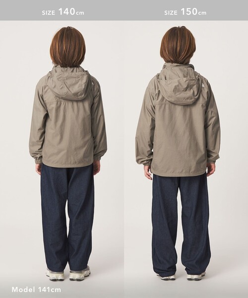 THE NORTH FACE(ザノースフェイス)の「<THE NORTH FACE>コンパクトジャケット / キッズ 130cm-160cm(マウンテンパーカー・キッズ・ブラック/ケリーグリーン/モカ・150cm/130cm/140cm/160cm)」の19枚目の写真