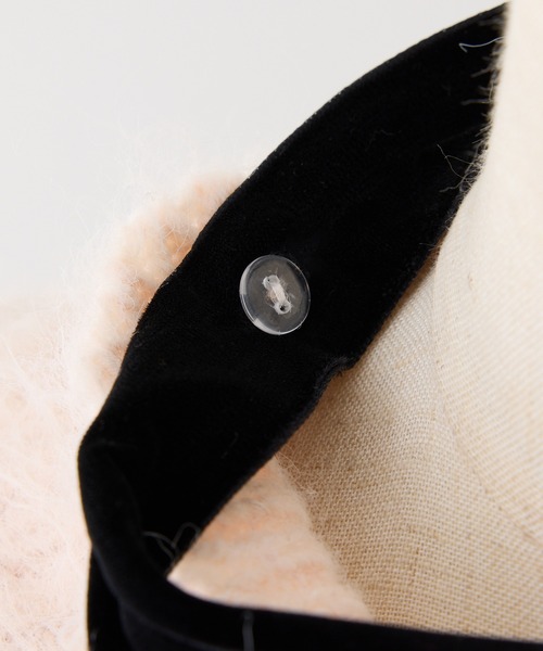 one after another NICE CLAUP(ワンアフターアナザーナイスクラップ)の「【Premium order】ふわモテジュエルニットミニワンピ(ワンピース・レディース・ブラック/ブラウン/ピンク/イエロー/アイボリー・FREE)」の14枚目の写真