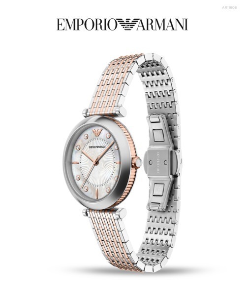 EMPORIO ARMANI（エンポリオアルマーニ）の「エンポリオ・アルマーニ 腕時計 レディース アナログ ステンレス AR11808（アナログ腕時計・レディース・マルチ・FREE）」の5枚目の写真