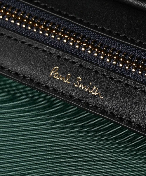 Paul Smith(ポールスミス)の「ブランデッドナイロン スモールショルダーバッグ【553458 N310S】(ショルダーバッグ・メンズ・グレイッシュベージュ/ネイビー/ブラック・FREE)」の7枚目の写真