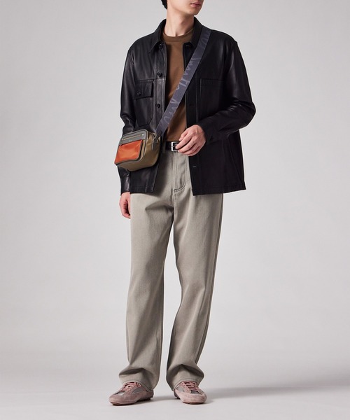 Paul Smith(ポールスミス)の「ブランデッドナイロン スモールショルダーバッグ【553458 N310S】(ショルダーバッグ・メンズ・グレイッシュベージュ/ネイビー/ブラック・FREE)」の17枚目の写真