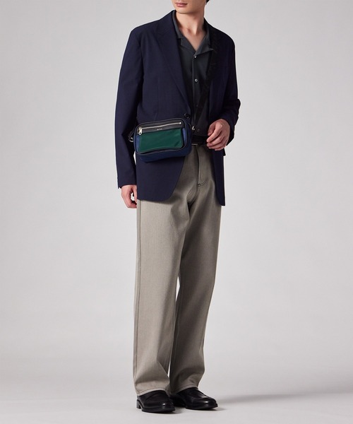 Paul Smith(ポールスミス)の「ブランデッドナイロン スモールショルダーバッグ【553458 N310S】(ショルダーバッグ・メンズ・グレイッシュベージュ/ネイビー/ブラック・FREE)」の15枚目の写真