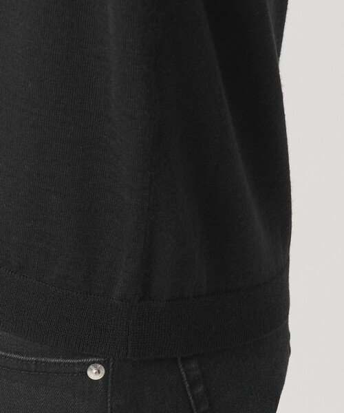 BEAUTY&YOUTH UNITED ARROWS(ビューティーアンドユースユナイテッドアローズ)の「【WEB限定 WARDROBE SMART】マシーンウォッシャブル ウールミックス スキッパー ニット(ニット/セーター・メンズ・ブラック/ダークグレー/ナチュラル・S/XL/L/M)」の15枚目の写真