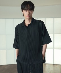 TNGT（ティーエヌジーティー）の「TNGT(ティーエヌジーティー)Yoyogi プリーツポロ（ポロシャツ）」