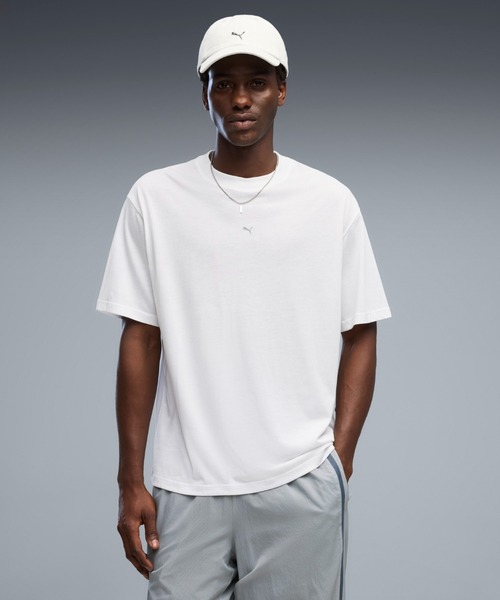 PUMA(プーマ)の「PUMA プーマ メンズ PUMA.X ACTIVEWEAR ジョギング システム 半袖 Tシャツ(Tシャツ/カットソー・メンズ・ホワイト/ブラック・LARGE/SMALL/MEDIUM/X-LARGE/X-SMALL)」の1枚目の写真