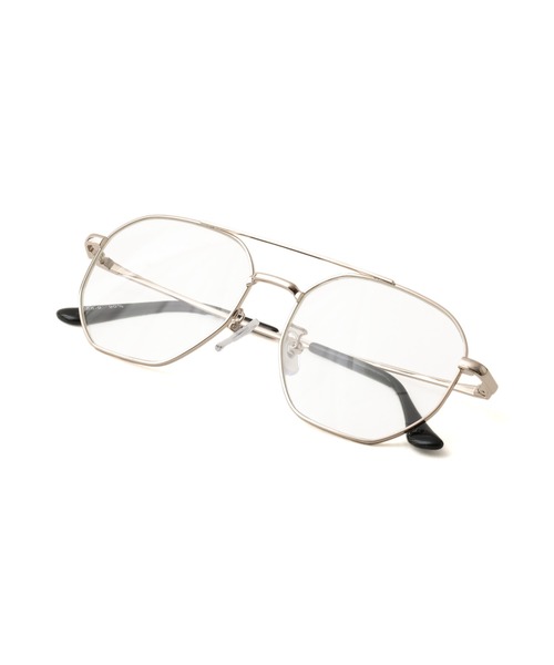 atmos pink（アトモスピンク）の「atmos pink Metalic Frame Glasses / アトモス ピンク メタリック フレーム グラス（サングラス・レディース・ゴールド・FREE）」の4枚目の写真