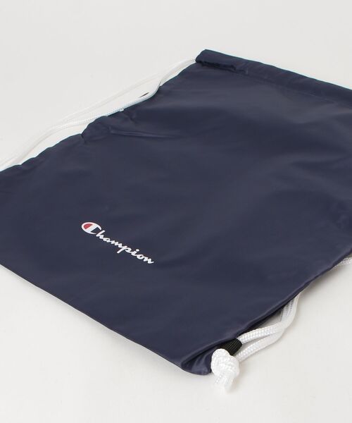 Champion(チャンピオン)の「【Champion/チャンピオン】メンズ バスケットボール ランドリーバッグ(バックパック/リュック・メンズ・ブラック/パープル系その他/ホワイト/ネイビー・FREE)」の6枚目の写真