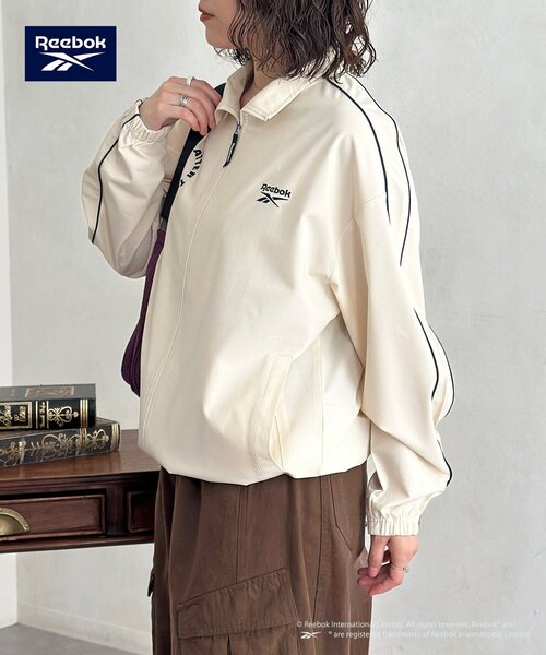 Reebok（リーボック）の「【Reebok】TRトラックジャケット（ブルゾン・メンズ・ネイビー/ブラック/アイボリー・MEDIUM/LARGE）」の17枚目の写真