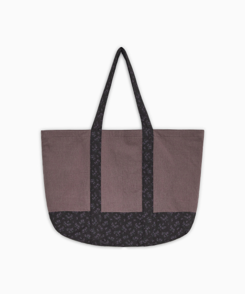 OHESHIO（オヘシオ）の「VINTAGE FLORAL TOTE BAG, PURPLE（トートバッグ・レディース・その他・FREE）」の3枚目の写真