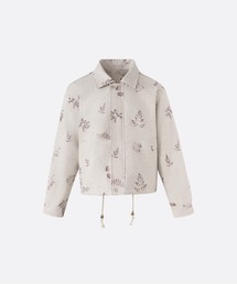 U:UME（ユーム）の「Botanical Print Cropped Jacket（ブルゾン）」