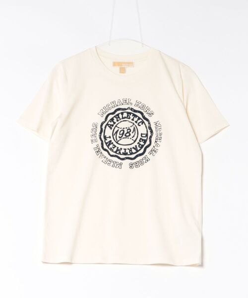 MICHAEL KORS(マイケルコース)の「グラフィック ロゴ Tシャツ(Tシャツ/カットソー・レディース・アイボリー系・XS/L/M/S)」の1枚目の写真