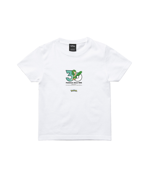 ZOZOSPOT(ゾゾスポット)の「Pokemon 30th Anniversary 1025 T-shirt 「トロピウス」(Tシャツ/カットソー・レディース・ホワイト・SMALL/MEDIUM/LARGE/X-LARGE/XX-LARGE/XXX-LARGE/100cm/110cm/120cm/130cm/140cm/150cm/160cm)」の2枚目の写真