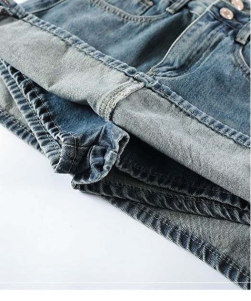 VENCEEXCHANGE(ヴァンスエクスチェンジ)の「サイドスリットデニムミニスカート(スカート・レディース・ブルー・S/M/L)」の10枚目の写真