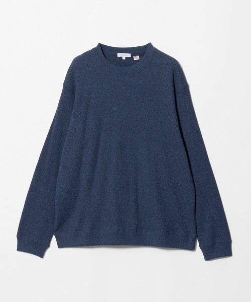 A DAY IN THE LIFE UNITED ARROWS(アデイインザライフユナイテッドアローズ)の「USAコットン ピーチ ワッフル リラックスカットソー<A DAY IN THE LIFE>(Tシャツ/カットソー・メンズ・ブラック/ホワイト/ライトグレー/レッド/ネイビー・XL/L/M/S)」の4枚目の写真