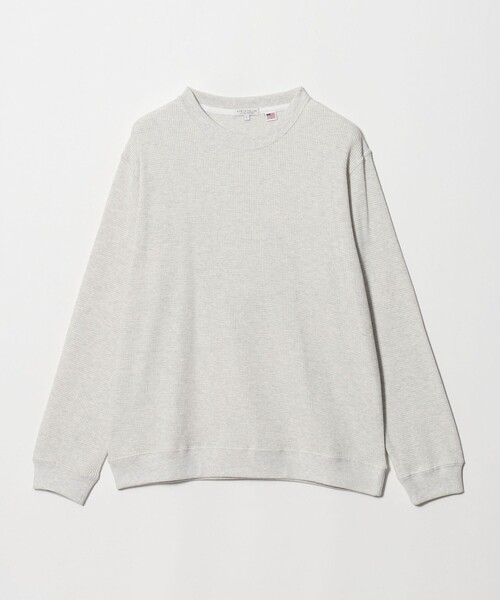 A DAY IN THE LIFE UNITED ARROWS(アデイインザライフユナイテッドアローズ)の「USAコットン ピーチ ワッフル リラックスカットソー<A DAY IN THE LIFE>(Tシャツ/カットソー・メンズ・ブラック/ホワイト/ライトグレー/レッド/ネイビー・XL/L/M/S)」の1枚目の写真