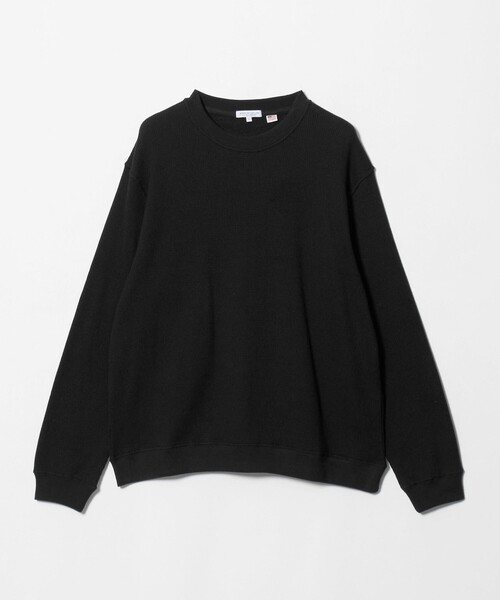 A DAY IN THE LIFE UNITED ARROWS(アデイインザライフユナイテッドアローズ)の「USAコットン ピーチ ワッフル リラックスカットソー<A DAY IN THE LIFE>(Tシャツ/カットソー・メンズ・ブラック/ホワイト/ライトグレー/レッド/ネイビー・XL/L/M/S)」の3枚目の写真