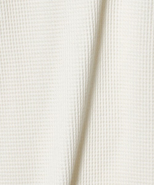 A DAY IN THE LIFE UNITED ARROWS(アデイインザライフユナイテッドアローズ)の「USAコットン ピーチ ワッフル リラックスカットソー<A DAY IN THE LIFE>(Tシャツ/カットソー・メンズ・ブラック/ホワイト/ライトグレー/レッド/ネイビー・XL/L/M/S)」の12枚目の写真