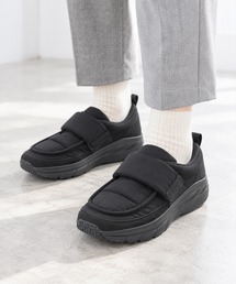 （MOZ LAGOM】モズ パフィーモックシューズ 厚底 ワイドベルト ボリュームソール