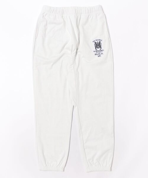 RVCA(ルーカ)の「RVCA メンズ BALANCE EMBREM WRWB PT ロングパンツ 【2026年秋冬モデル】(その他パンツ・メンズ・ホワイト/ヘザーグレー/ブラック/ブルー系その他・MEDIUM/X-LARGE/LARGE)」の1枚目の写真