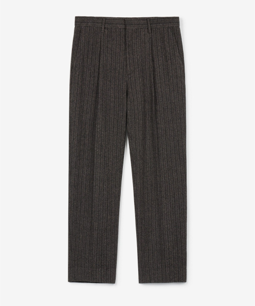 TNGT（ティーエヌジーティー）の「Tapered Fit Wool Herringbone Pants (Grey) TNPA6F103G2（スラックス・メンズ・その他・90/82/78/86）」の2枚目の写真