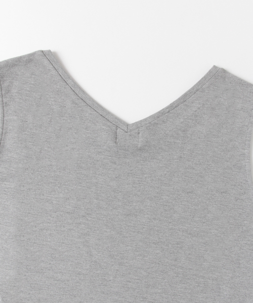 URBAN RESEARCH（アーバンリサーチ）の「UR TRベア裏毛ノースリーブプルオーバー（Tシャツ/カットソー・レディース・ネイビー/グレー・FREE）」の11枚目の写真