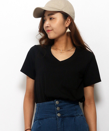VENCEEXCHANGE | ベーシックVネックTシャツ(Tシャツ/カットソー)