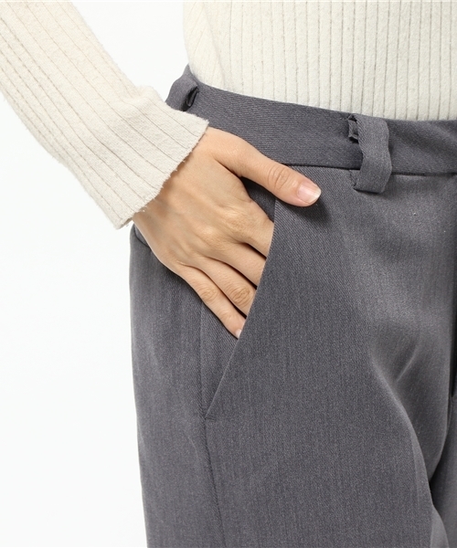 LBC（エルビーシー）の「シガレットパンツ                     （その他パンツ・レディース・ブラウン/チャコールグレー・LARGE/MEDIUM）」の8枚目の写真