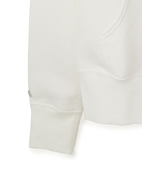 ESTNATION（エストネーション）の「ESTNATION 裏毛ジップアップパーカー（パーカー・メンズ・グレー/ブラック/ホワイト・SMALL/LARGE/MEDIUM）」の5枚目の写真