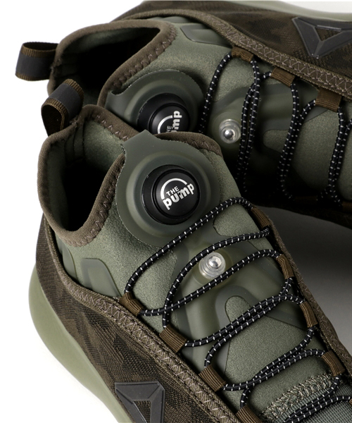 Reebok（リーボック）の「ポンプ プラス カモ （スニーカー・メンズ・ダークブラウン/ブラック・29.0cm/28.5cm/27.0cm/26.0cm/29.5cm/28.0cm/25.0cm/27.5cm/30.0cm/26.5cm/25.5cm）」の8枚目の写真