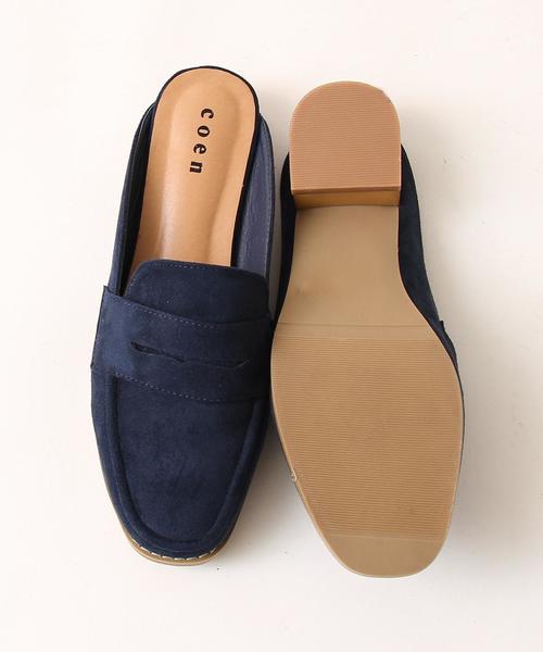 coen(コーエン)の「ローファーミュール(サンダル・レディース・ブラウン/ネイビー・LARGE/MEDIUM/SMALL)」の8枚目の写真