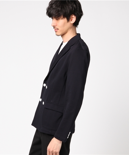 GLOSTER（グロスター）の「リップルニューポートジャケット（テーラードジャケット・メンズ・ネイビー・S/M/L）」の2枚目の写真