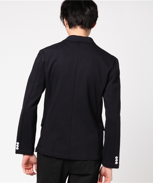 GLOSTER（グロスター）の「リップルニューポートジャケット（テーラードジャケット・メンズ・ネイビー・S/M/L）」の3枚目の写真